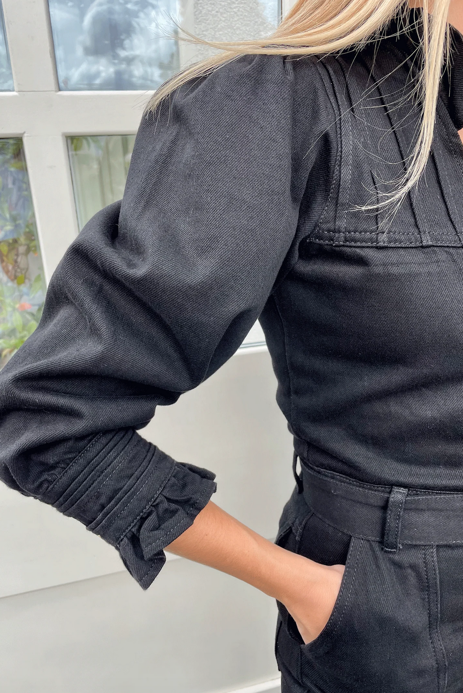 DENIM JUMPSUIT